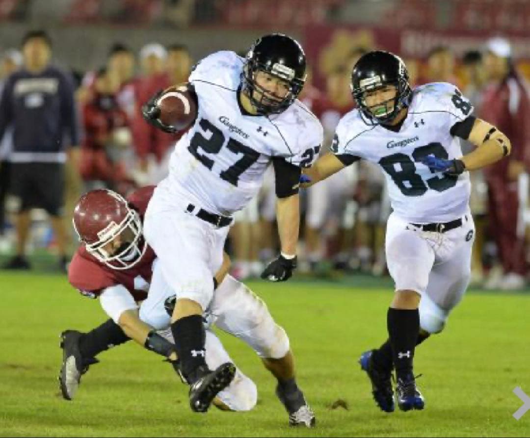 UA 京都大学“GANGSTERS“試合用フットボールパンツホワイトXLサイズ