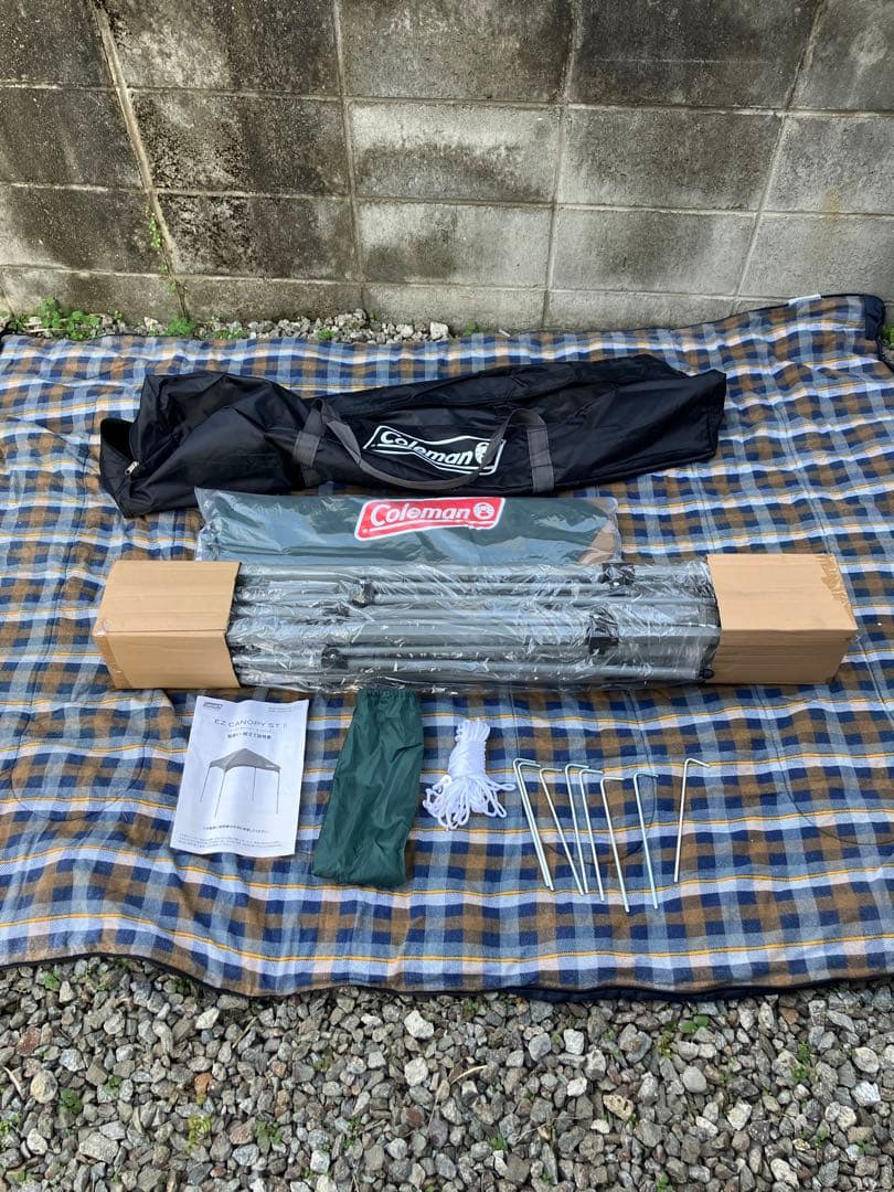 【新品】コールマン イージーキャノピーST/220(グリーン)