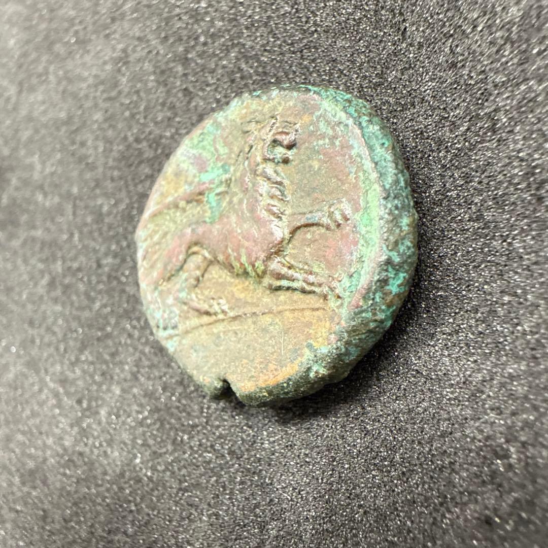 【希少】 シラクーサ アガトクレス 青銅 AEリトラ　古代