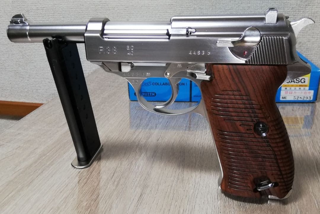 本日終了⭐Maruzen WALTHER P38 ac40 木製グリップ⭐