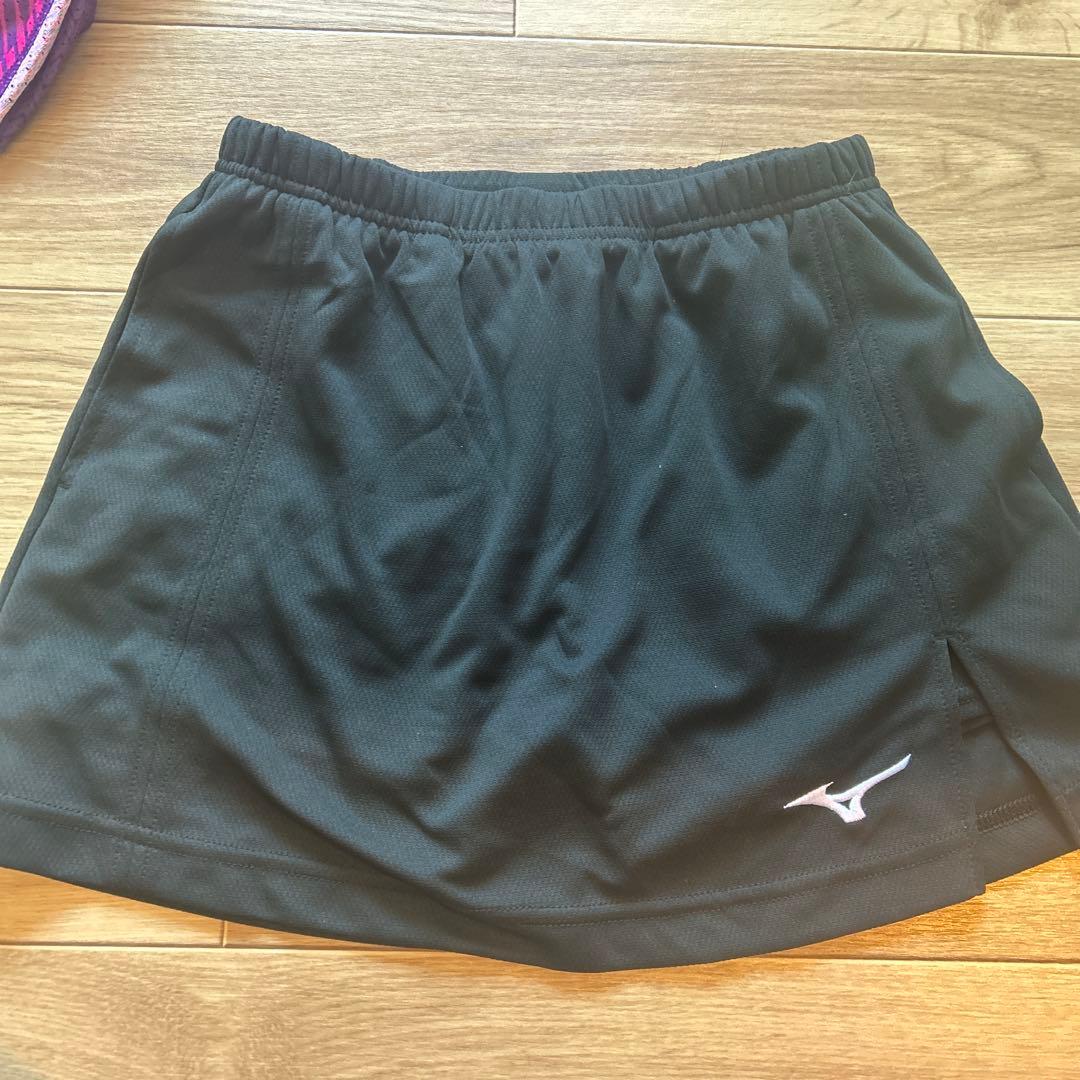 MIZUNO テニス Tシャツ スカートセット M