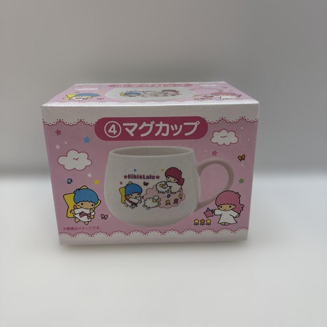 キキララくじ 10点セット　ティーポット マグカップ バッグ ポーチ ひざかけ