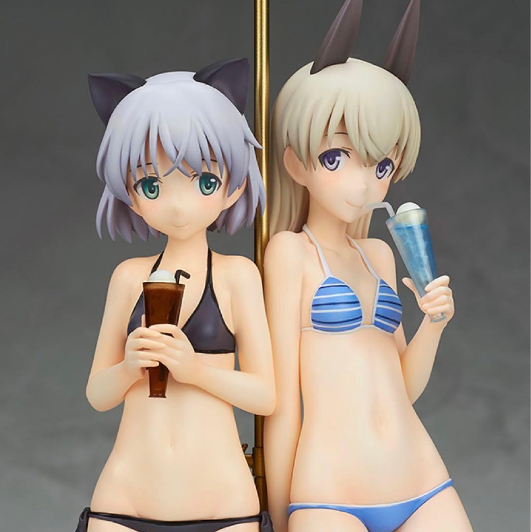 ストライクウィッチーズ2 サーニャ＆エイラ 水着Ver. 1/8　[アルター]