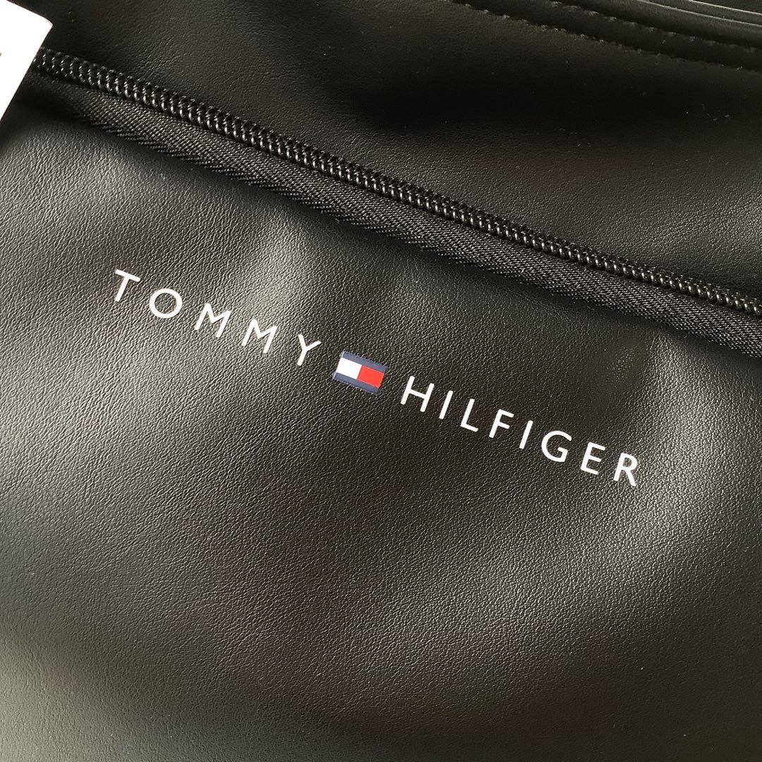 新品★トミーヒルフィガー ゴルフ★ユースフル トートバッグ★ゴルフバッグ黒