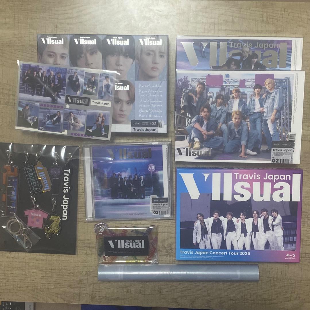 Travis Japan 2nd album VIIsual & 円盤
