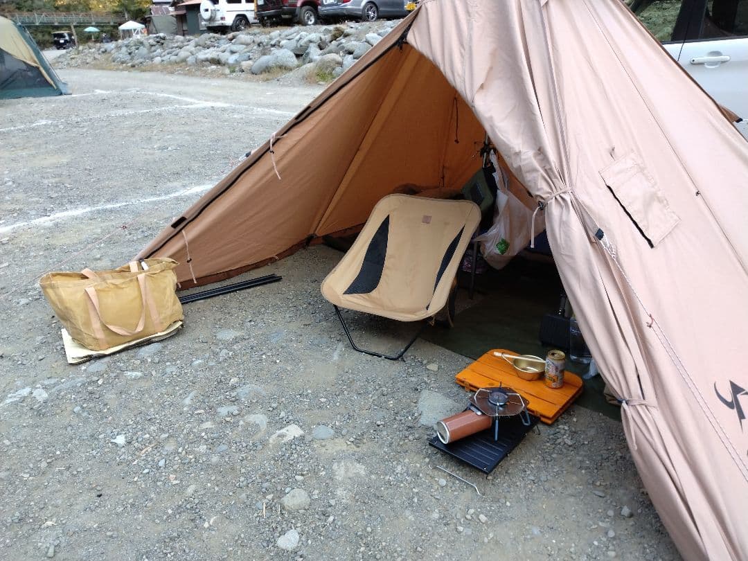 TOMOUNTO　TCワンポールテント（ソロ用）　フロントフラップ付き