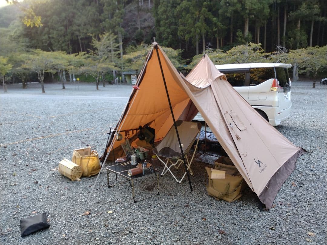 TOMOUNTO　TCワンポールテント（ソロ用）　フロントフラップ付き