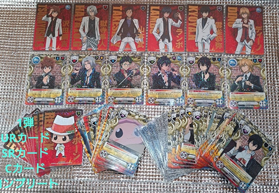 家庭教師ヒットマンREBORN! リボーン CCG1弾 UR SR R Cコンプ