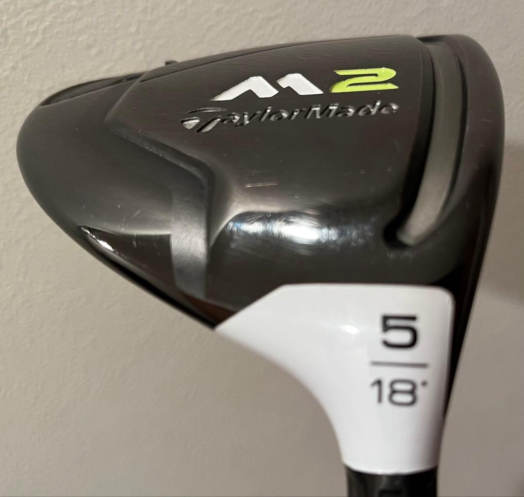 TaylorMade M2 フェアウェイウッド 18度 ヘッドカバー付き