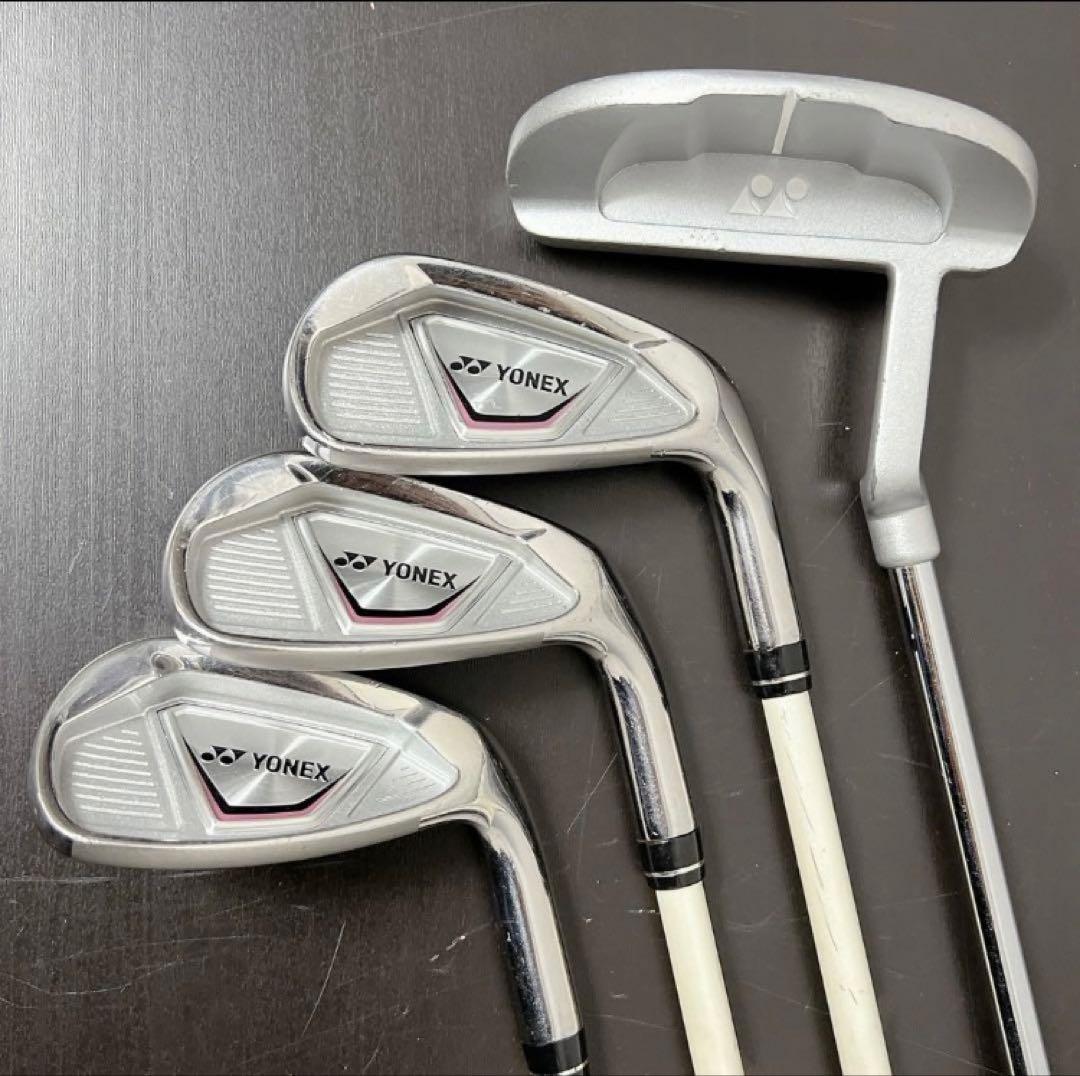 YONEX ジュニア ゴルフクラブセット(7本) J135 ピンク