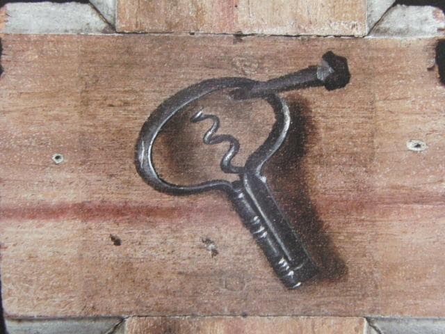 ジョン・シングルトン・コプリー、釘にかかった栓抜き、希少な額装用画集より