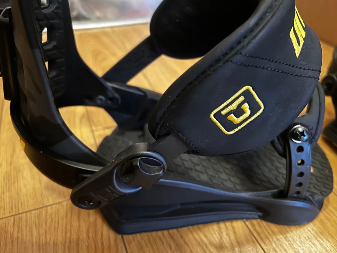 スノーボード ビンディング ブラック/グレー