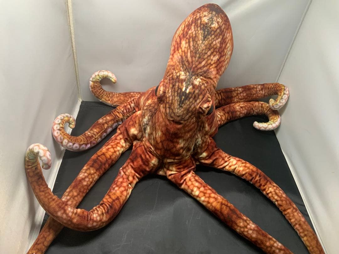 タコ　たこ　蛸　ぬいぐるみ　BIGサイズ❣️ 全長80センチ❣️ 送料込み幸運価格❣️