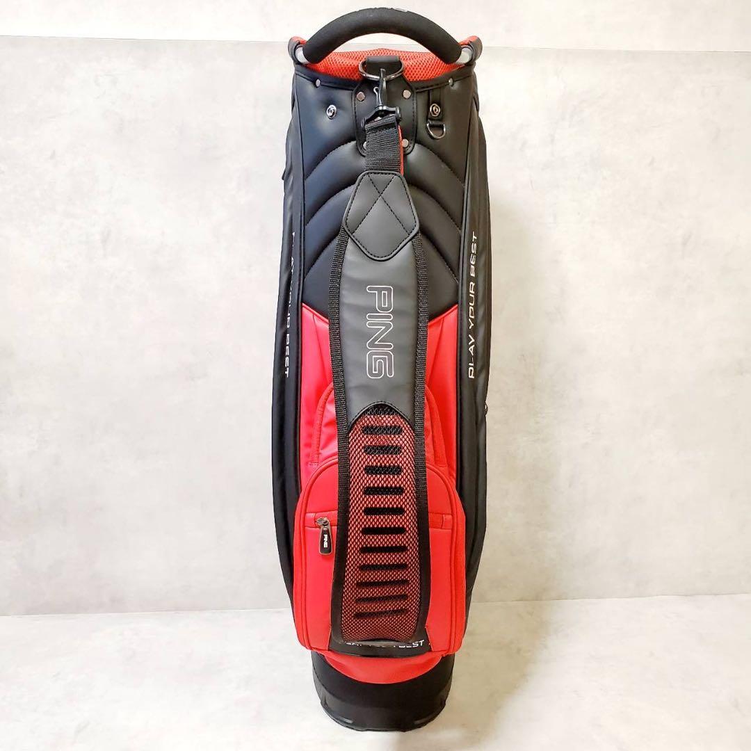 【美品】PING ピン キャディバッグ ゴルフバッグ 9.5型 5分割
