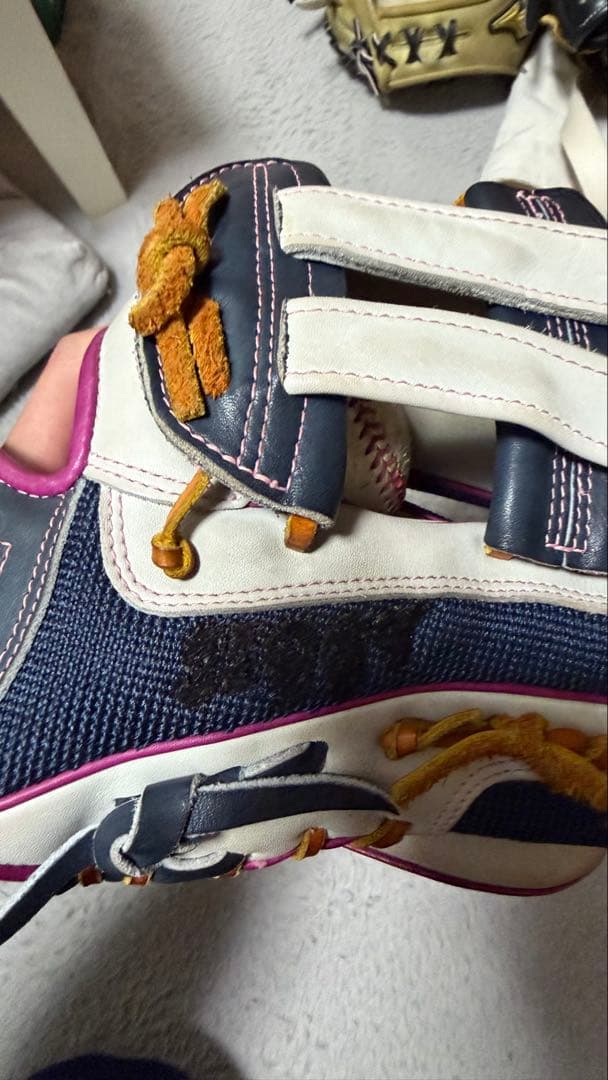 値下げします！Global Elite 軟式外野用オーダーグローブ