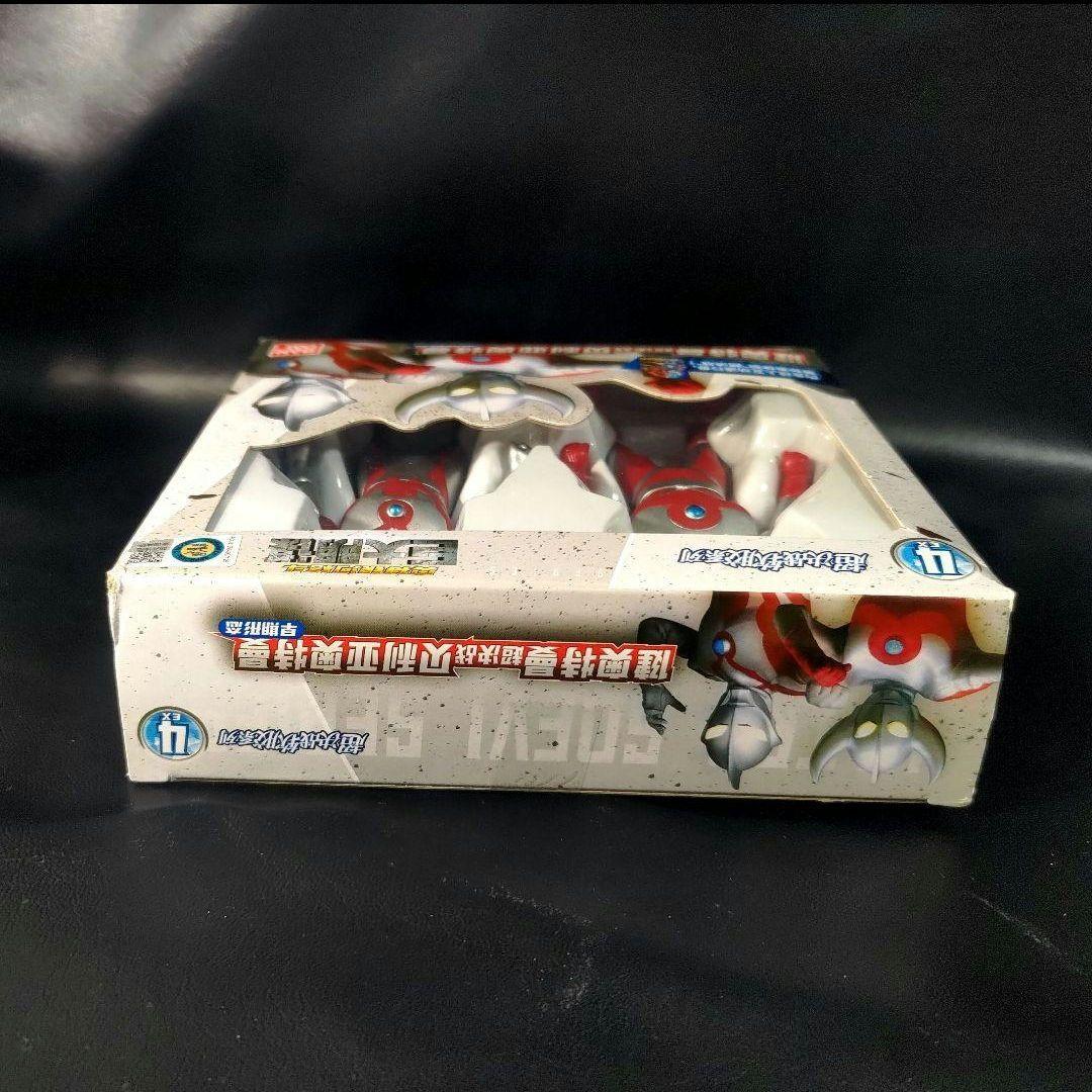 【中国限定】ウルトラマンケン(父ヒゲ無)＆ベリアルアーリー　ソフビ500 激レア