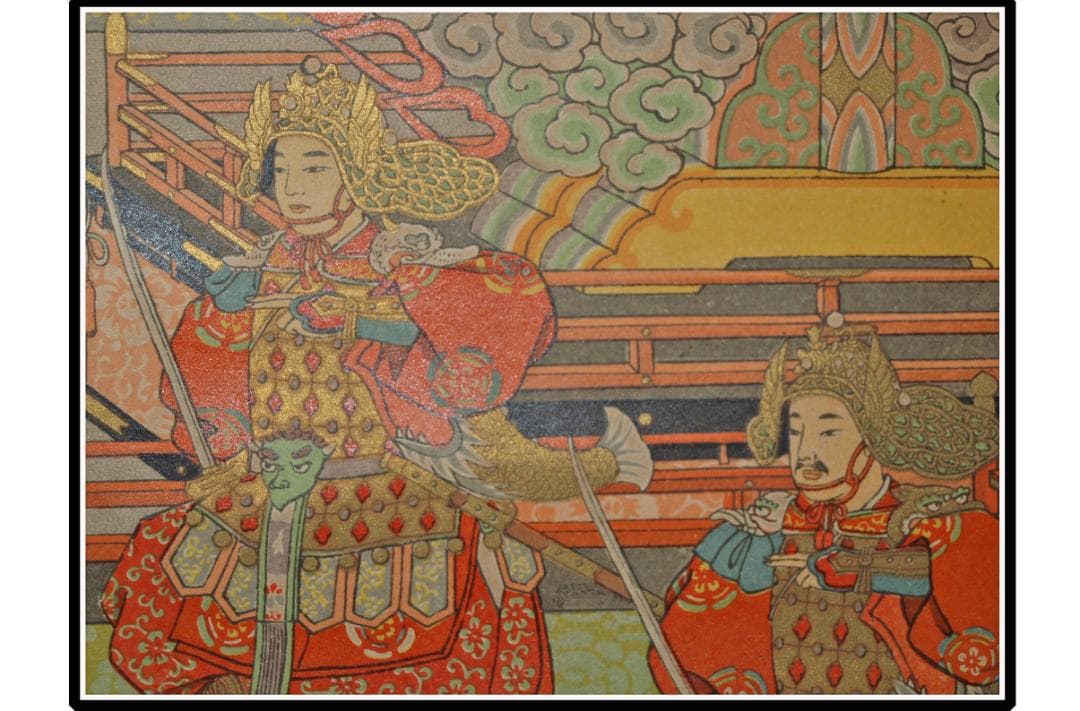 日本江戸時代肉筆掛け軸その13※激安骨董品 X947C15-3