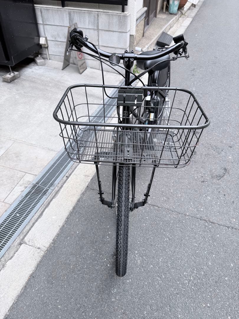 大阪府　ブリヂストン　HYDEE II 電動アシスト自転車 ブラック