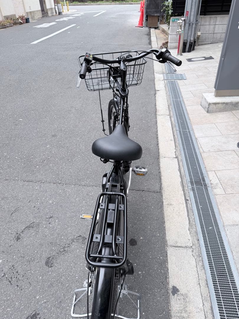 大阪府　ブリヂストン　HYDEE II 電動アシスト自転車 ブラック