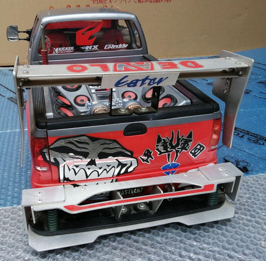 完全オリジナル 我流 ラッセル車風 マッドマックス カスタム ラジコン 戦う車編