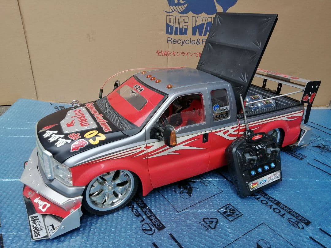 完全オリジナル 我流 ラッセル車風 マッドマックス カスタム ラジコン 戦う車編