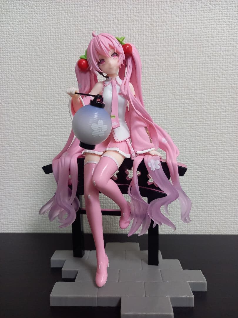 桜ミクフィギュア3体セット