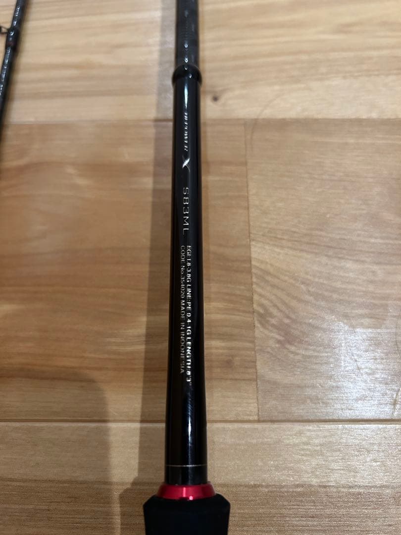 シマノ セフィア BB S83ML エギングロッド