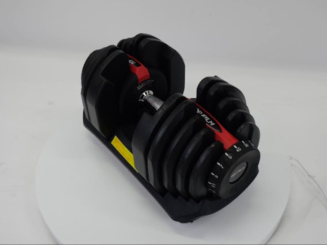 【新品】可変式ダンベル 40kg 2個セット RED