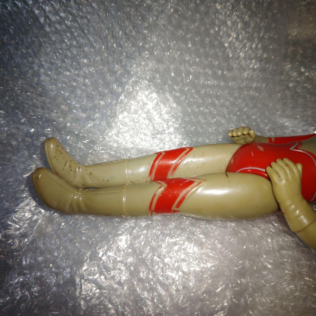 帰ってきたウルトラマン　ソフビ　29cm　ブルマァク　現状品　パチ