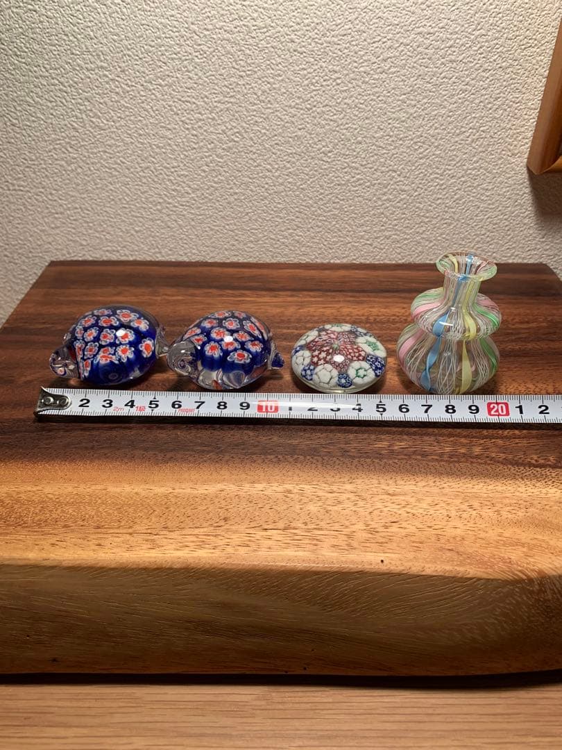 ムラーノガラス ミルフィオリ ザンフィリコ 小物4点セット murano