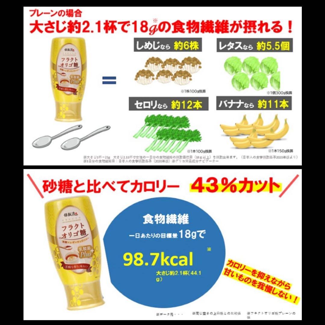 保阪流 フラクトオリゴ糖 乳酸菌Plus 黒糖×レザーウッドハニー500g×6本