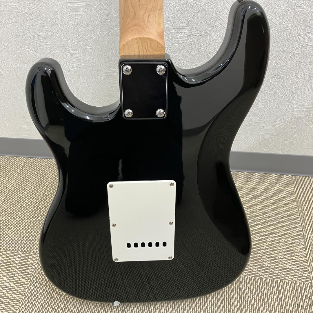 音出し確認済 RDR ストラトキャスタータイプ エレキギター 黒 ソフトカバー