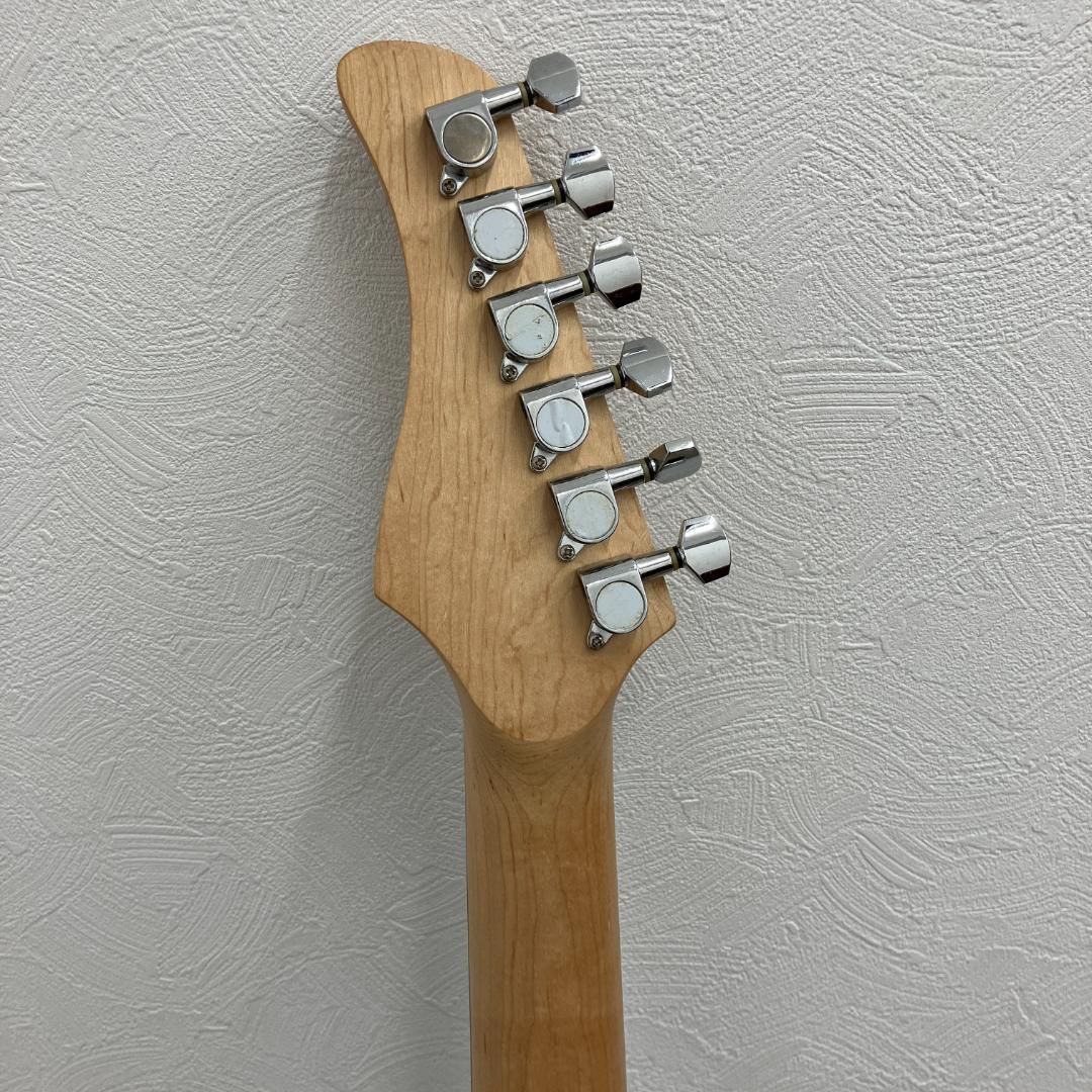 音出し確認済 RDR ストラトキャスタータイプ エレキギター 黒 ソフトカバー