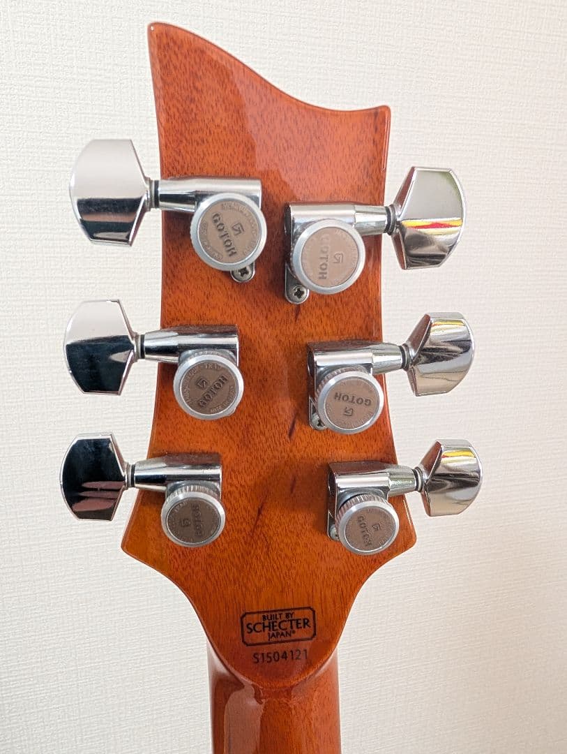 【美品・動作良好】SCHECTER RJ-1-24-TOM AMB　シェクター