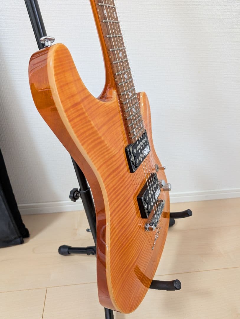 【美品・動作良好】SCHECTER RJ-1-24-TOM AMB　シェクター