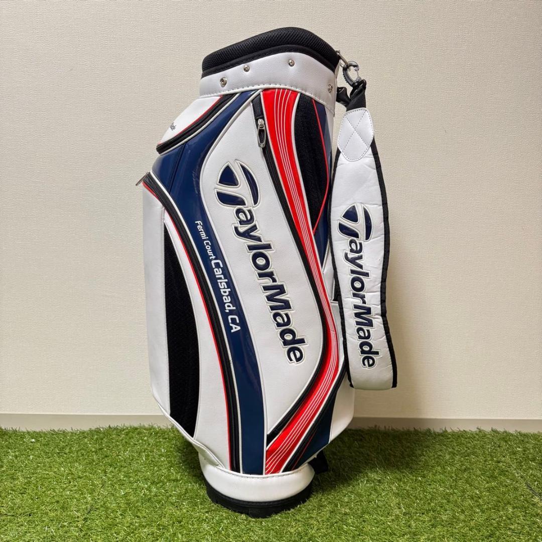 テーラーメイド Carlsbad,CA キャディバッグ 9型 程度良好