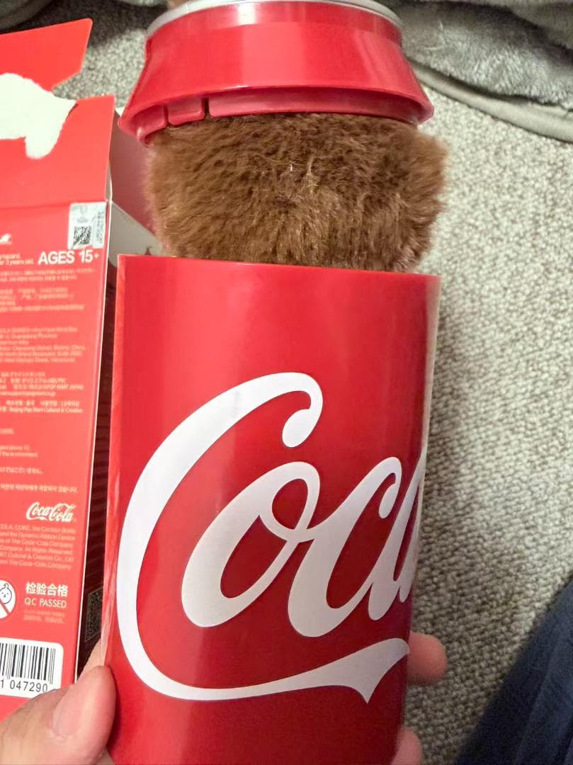 ラブブ　ぬいぐるみ　COCACOLA　シークレット
