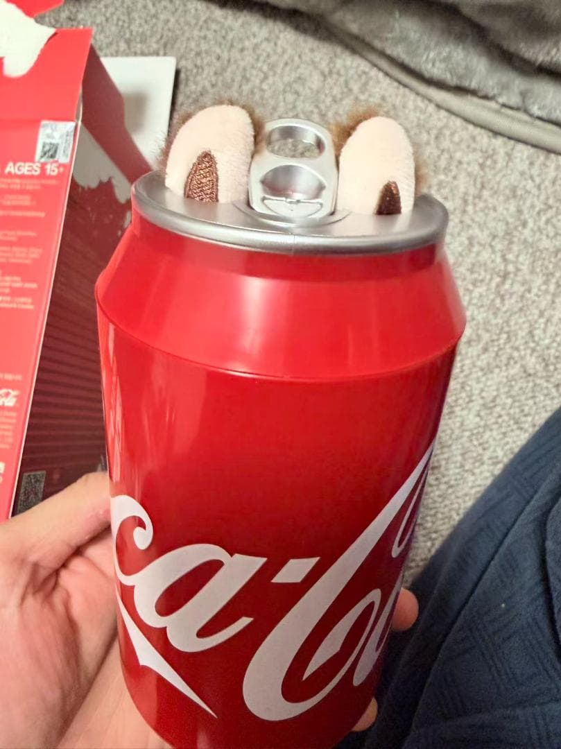 ラブブ　ぬいぐるみ　COCACOLA　シークレット