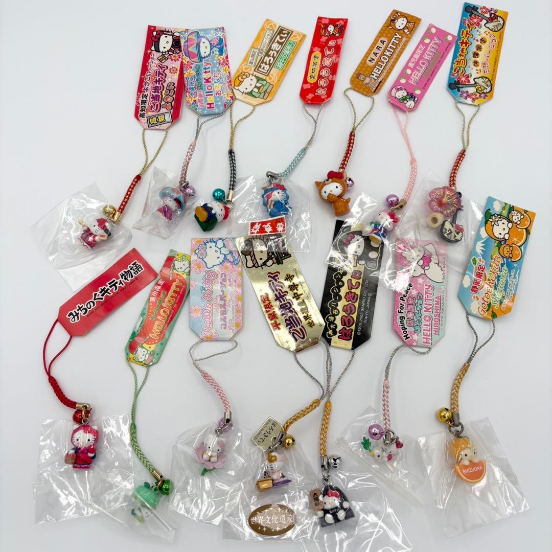 ご当地　ハローキティ　ストラップ　ボールペン　ピンズ　大量　103個　まとめ売り
