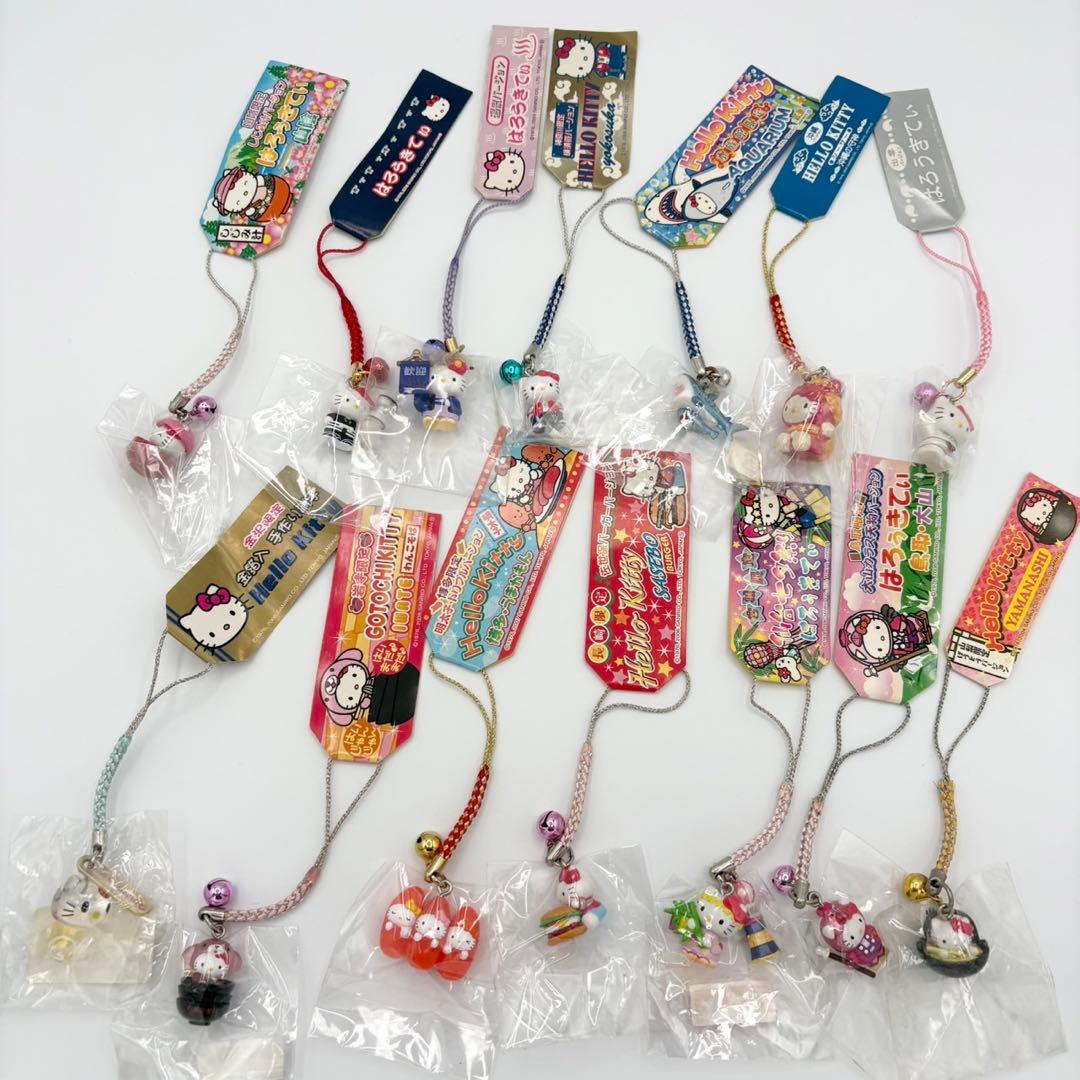ご当地　ハローキティ　ストラップ　ボールペン　ピンズ　大量　103個　まとめ売り