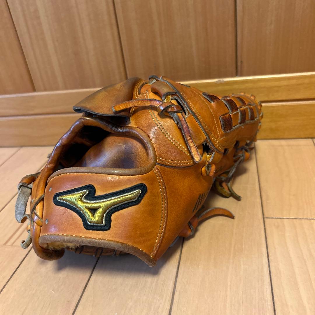 ミズノプロ 硬式グローブ ブラウン