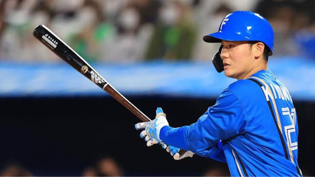 日本ハムファイターズ　清宮幸太郎　バット NPBマーク 支給品 実使用