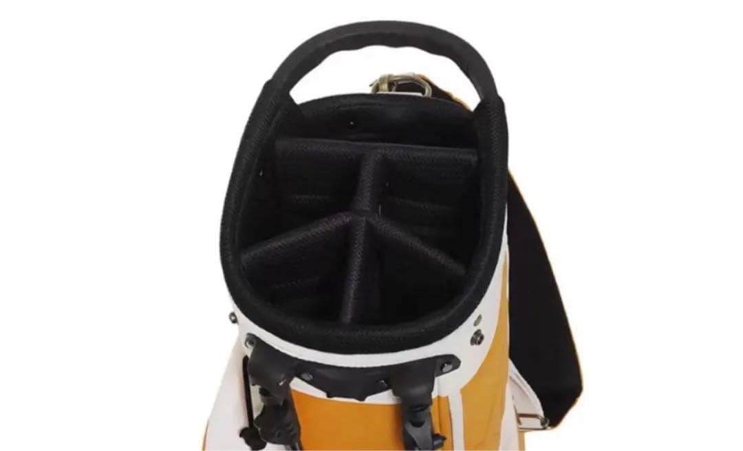 マルボン malbon ゴルフ バッグ キャディバッグ イエロー