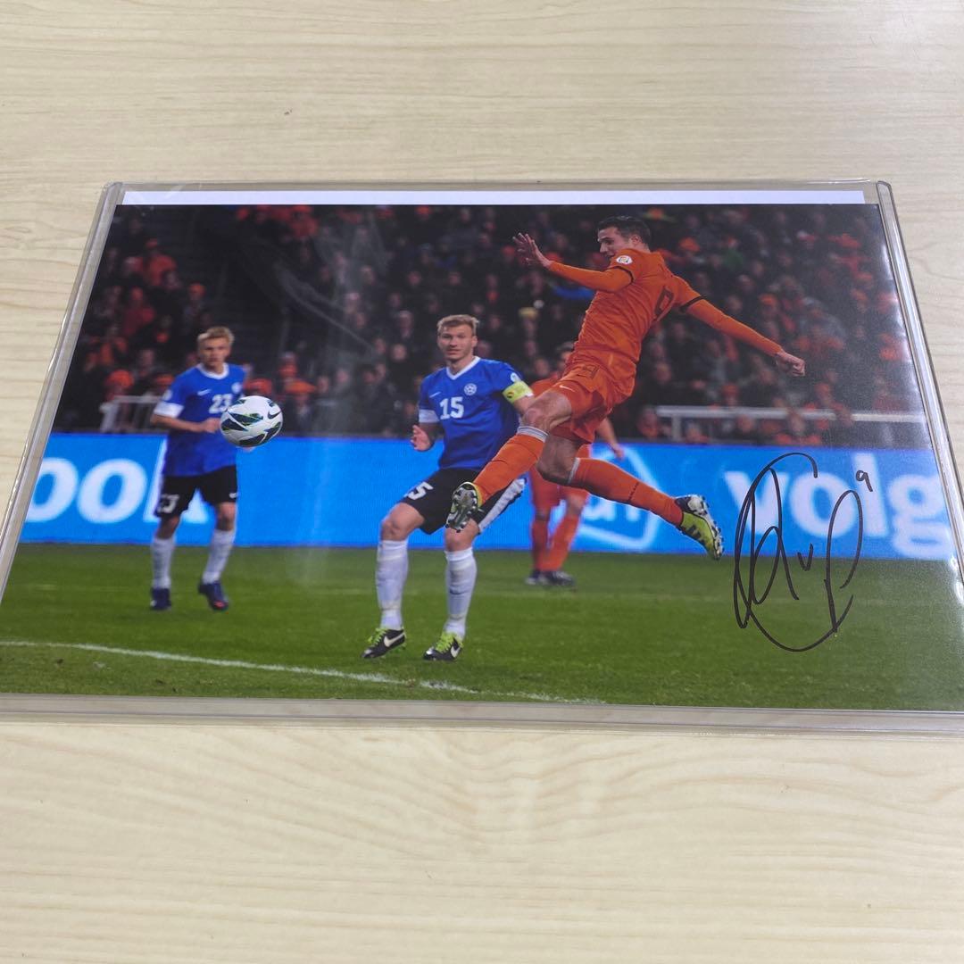 ロビン・ファン・ペルシ オランダ代表 証明書直筆サイン入りフォト/写真 サッカー