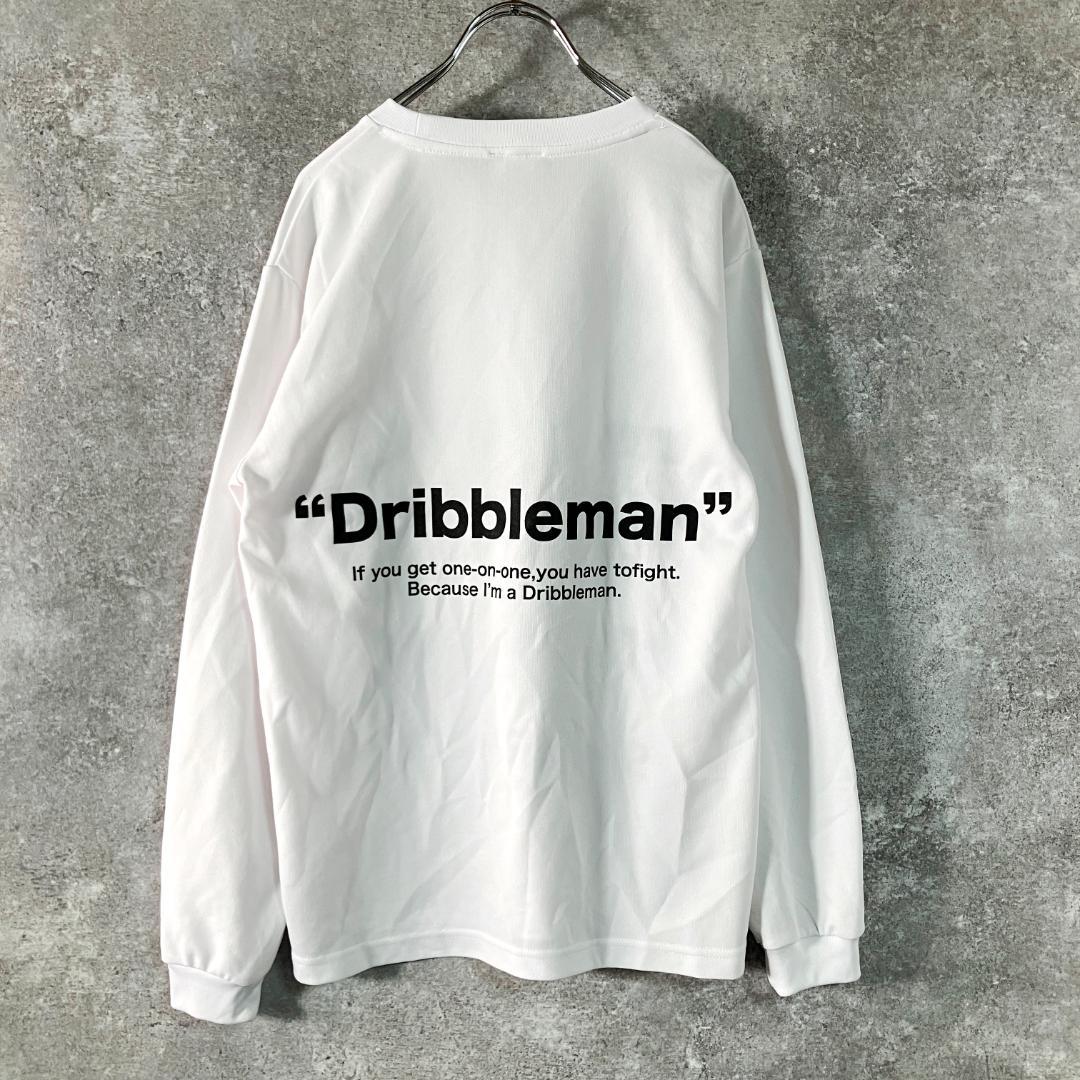 claudio pandiani　サッカーウェア　ロングスリーブ　ホワイト　犬