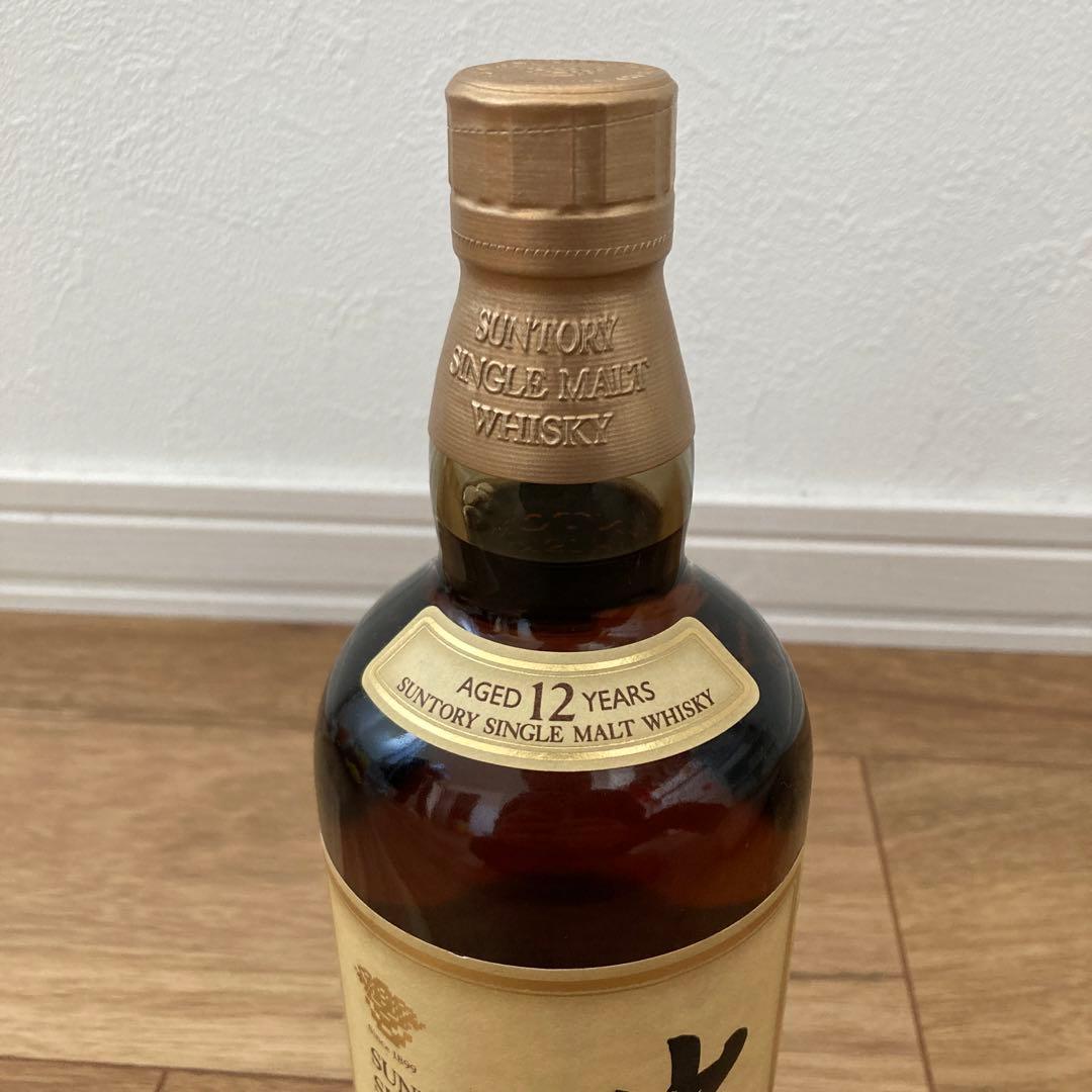 【未開封】山崎12年 サントリーシングルモルトウイスキー 750ml