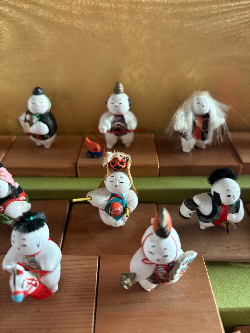 御所人形　伝統工芸品コレクション　16体