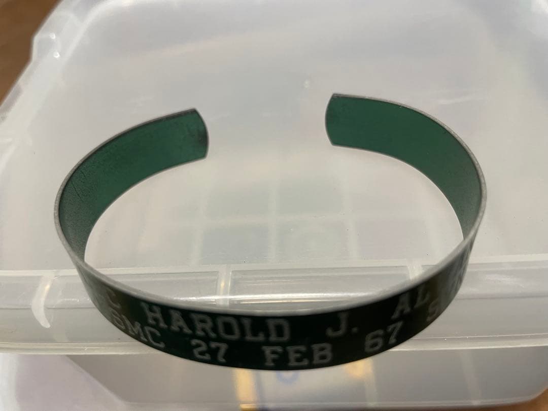 ベトナム戦争　POW MIAブレスレット　①