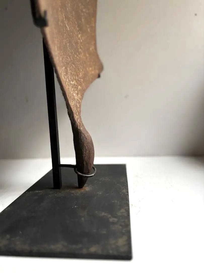 566 骨董 アンティーク アフリカ ナイジェリア アンガス族 貨幣 鉄製 希少