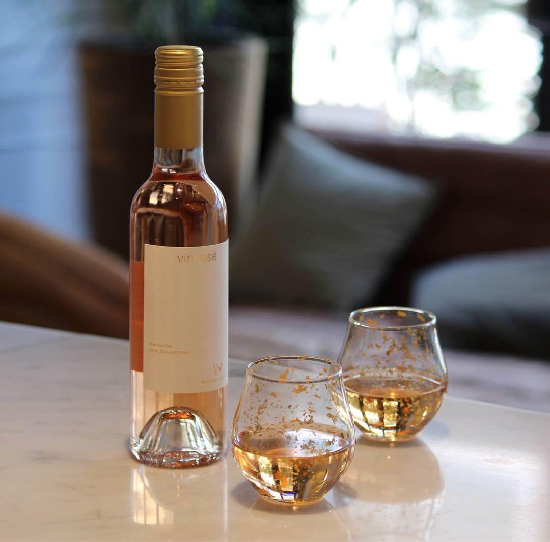 WAIMARAMA vin rose 2023 箔一 カクテルグラス 2個セット